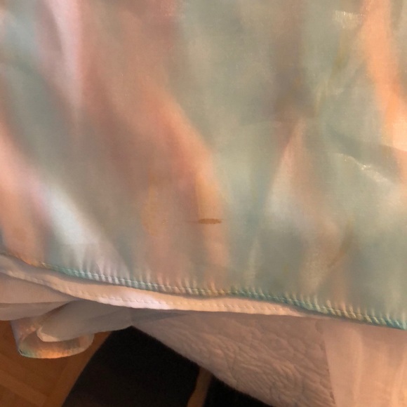 Young girls formal dress with matching scarf - Picture 5 of 6